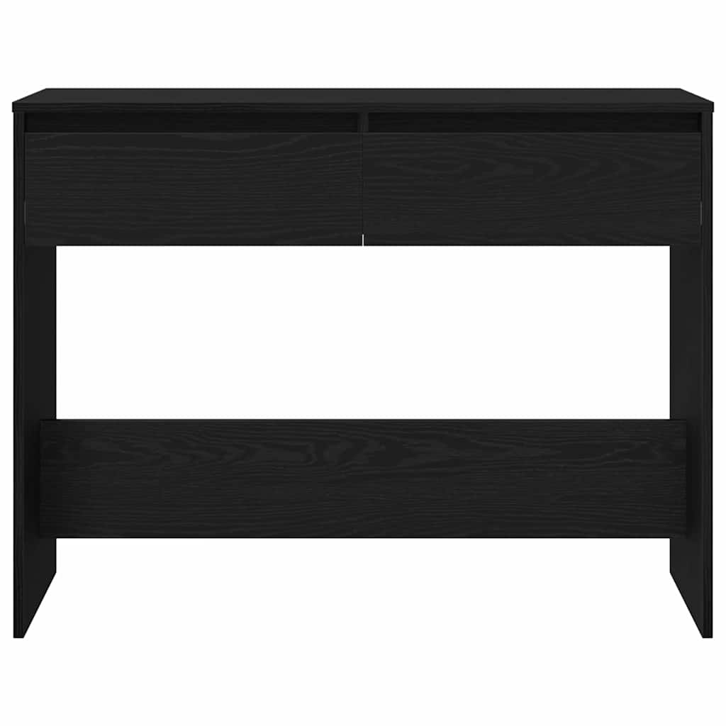 Konsolinis stalas su stalčių Juodas ąžuolas 100 x 35 x 76,5 cm