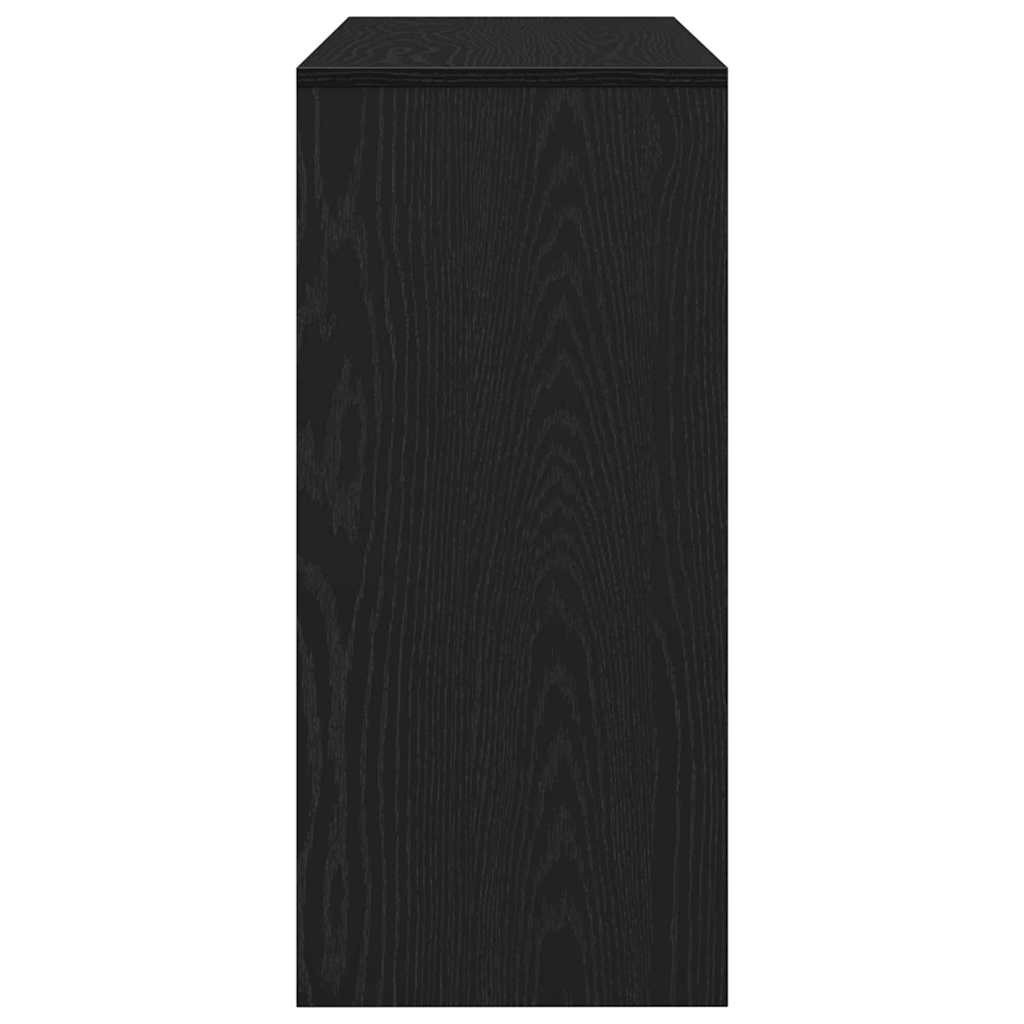 Konsolinis stalas su stalčių Juodas ąžuolas 100 x 35 x 76,5 cm