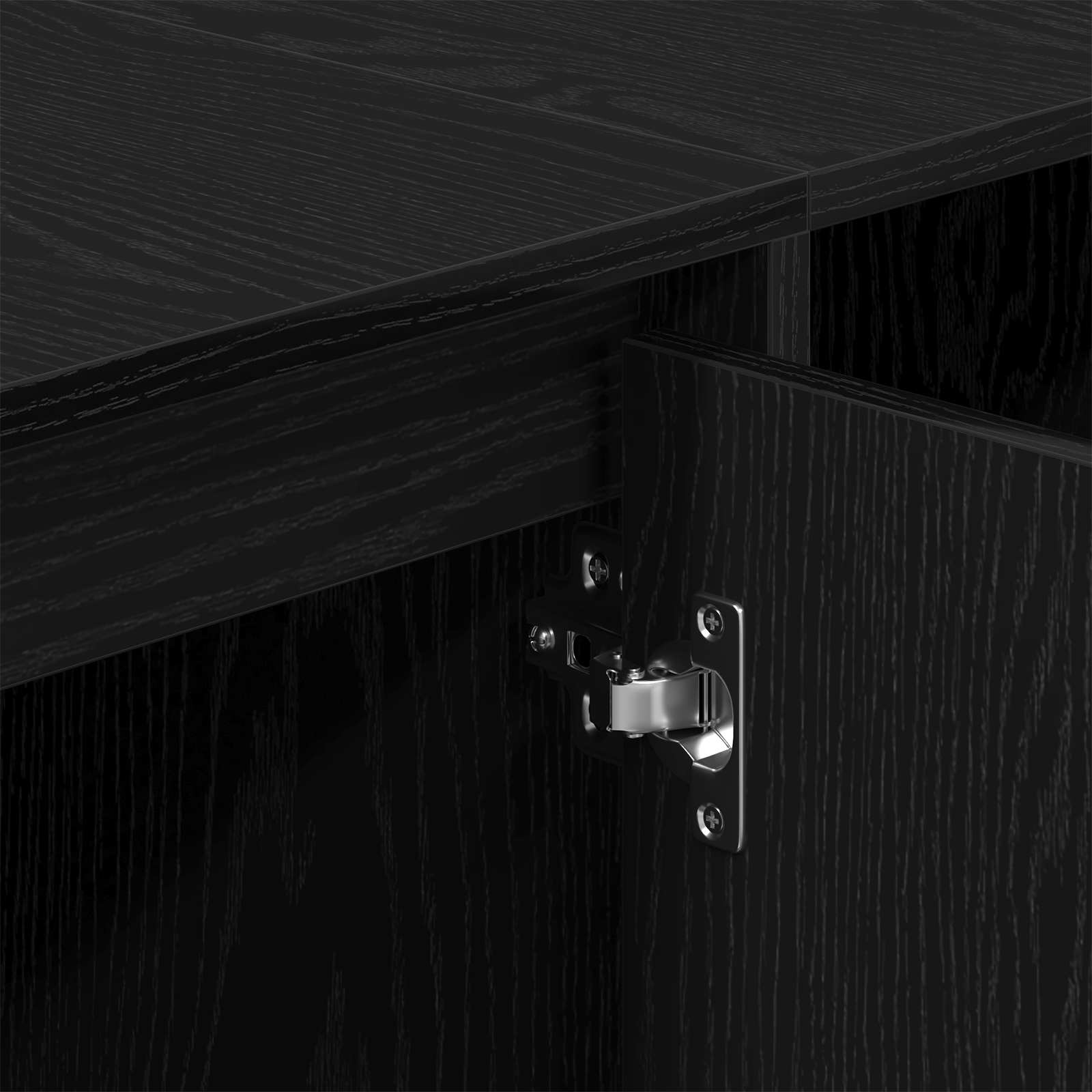 TV skapis melns ozols 120 x 30 x 40,5 cm
