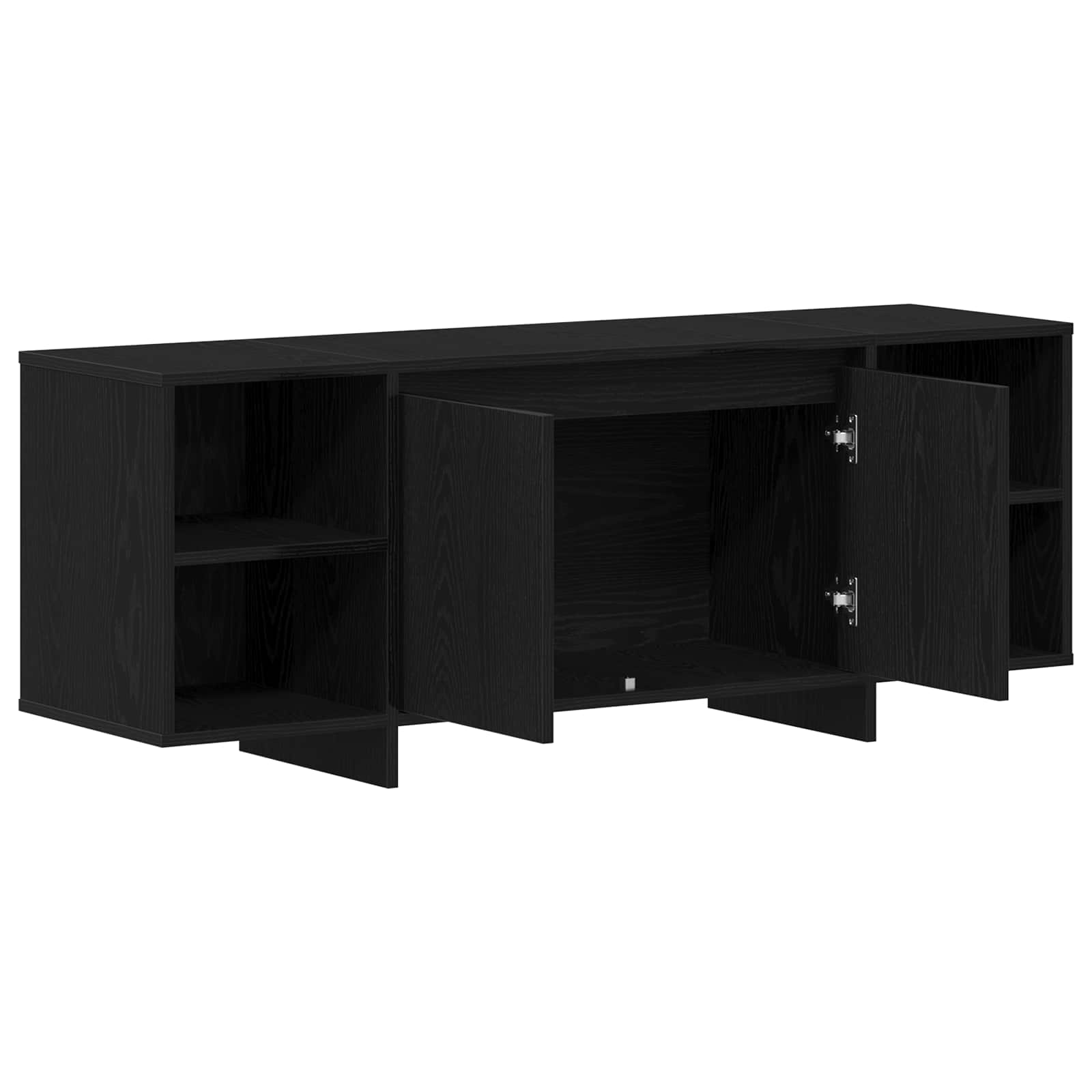 TV skapis melns ozols 120 x 30 x 40,5 cm