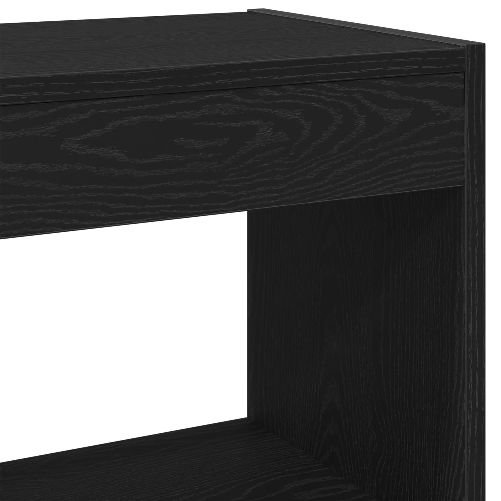 Grāmatu plaukts Melnais ozols 40 x 30 x 71,5 cm Inženierijas koks