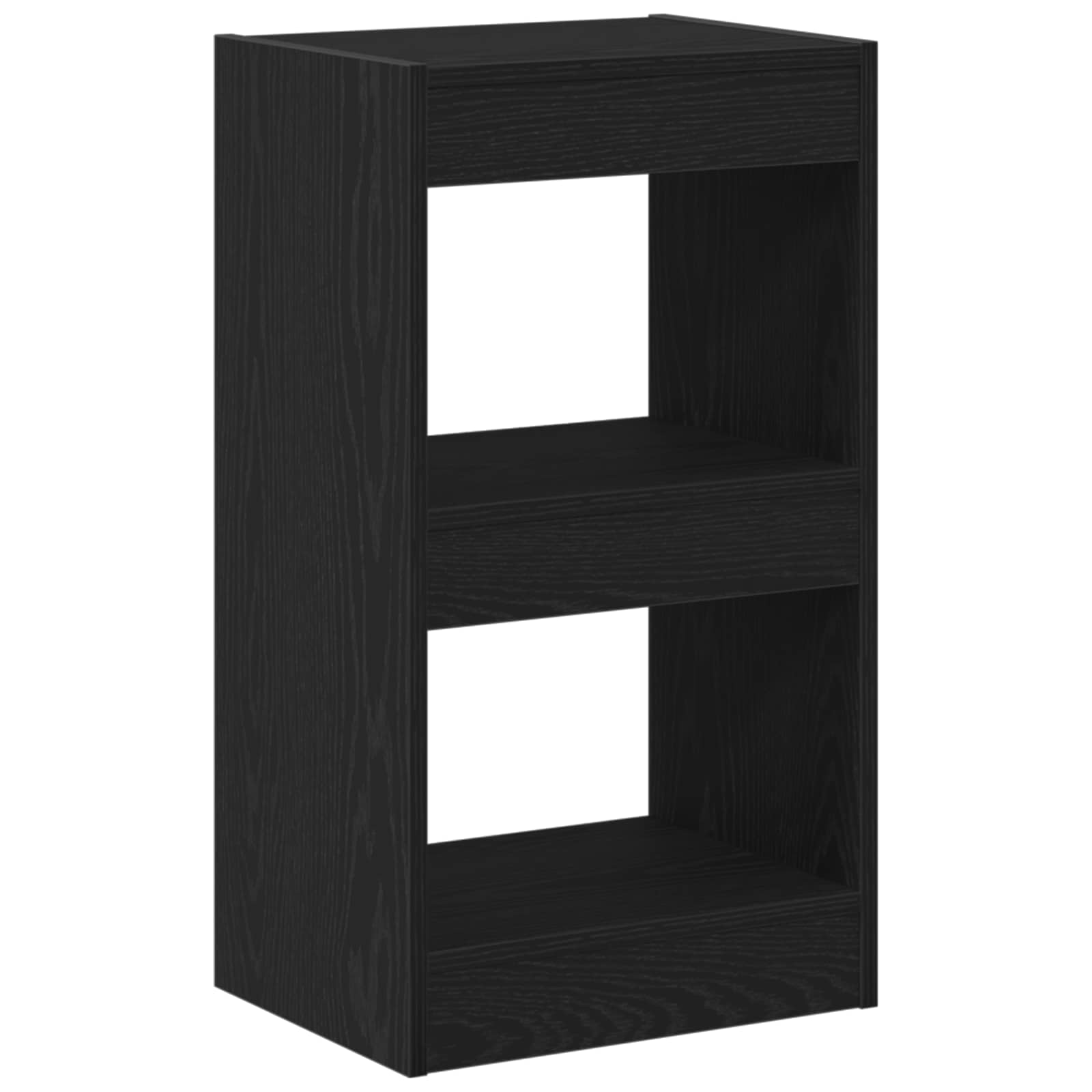 Grāmatu plaukts Melnais ozols 40 x 30 x 71,5 cm Inženierijas koks