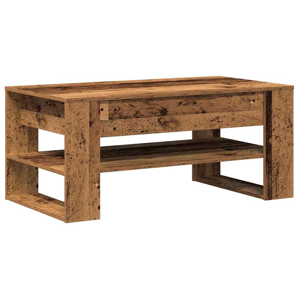 Kafijas galdiņš Antīka koksne 102 x 55 x 45 cm