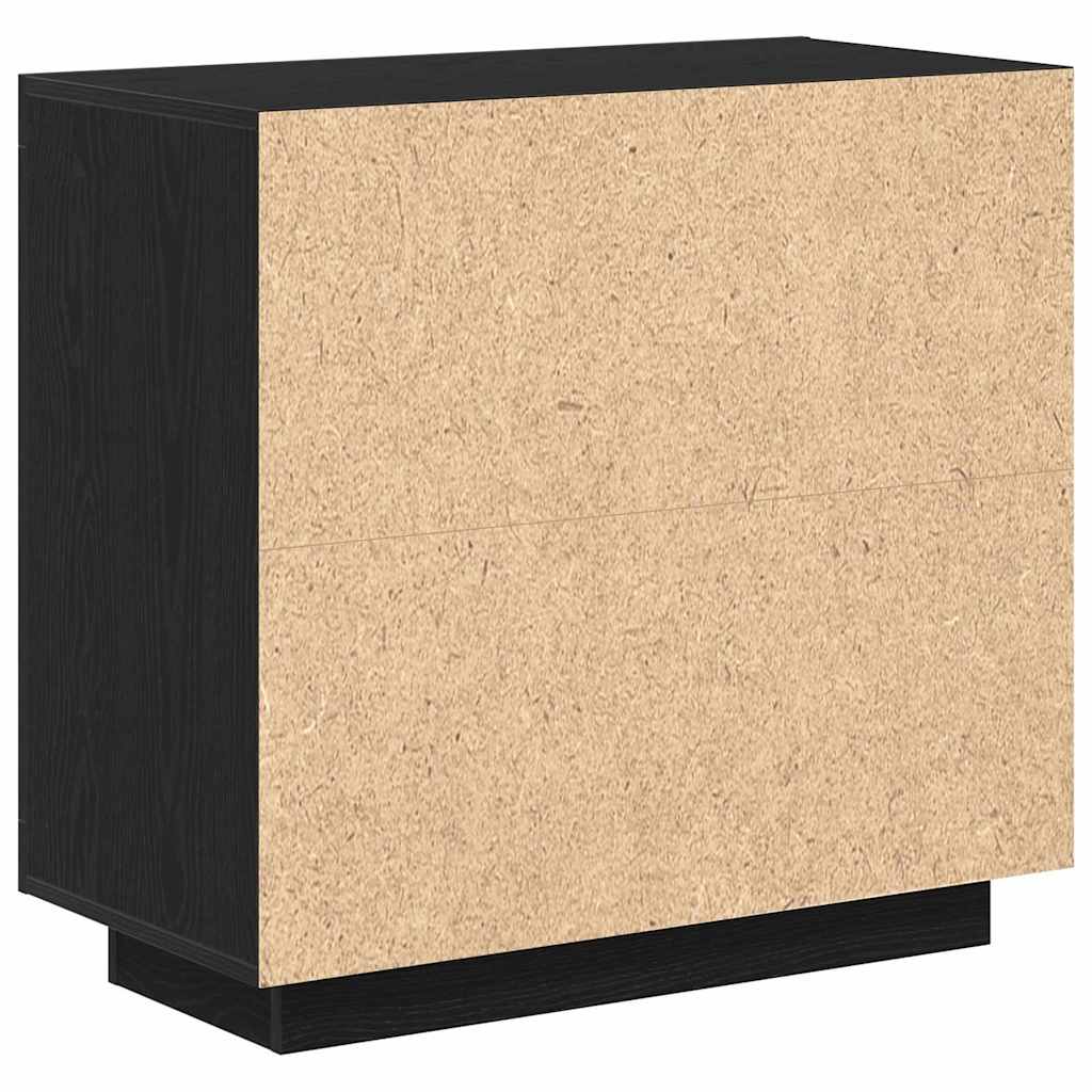 Kabala Black 80 x 40 x 75 cm Engineered Wood