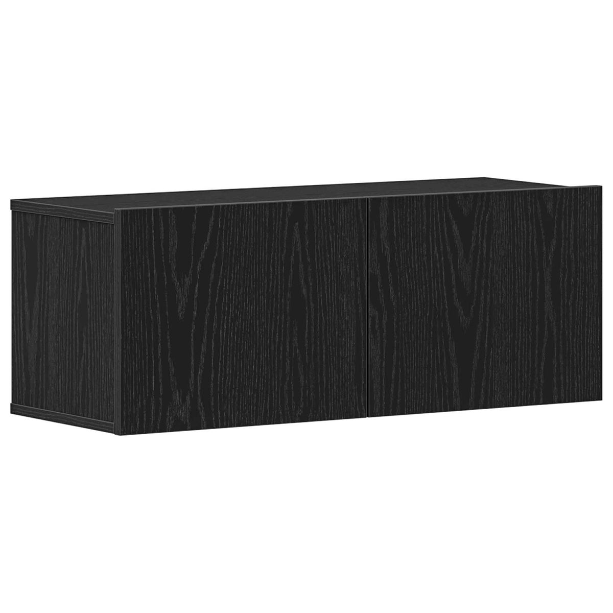 Televizora skapītis 2 gab. Melns ozols 80 x 30 x 30 cm