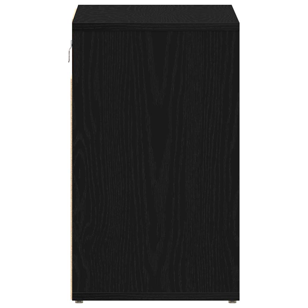 Batu skrynia su lentyna 2 pcs Juodas ąžuolas 52 x 30 x 50,5 cm