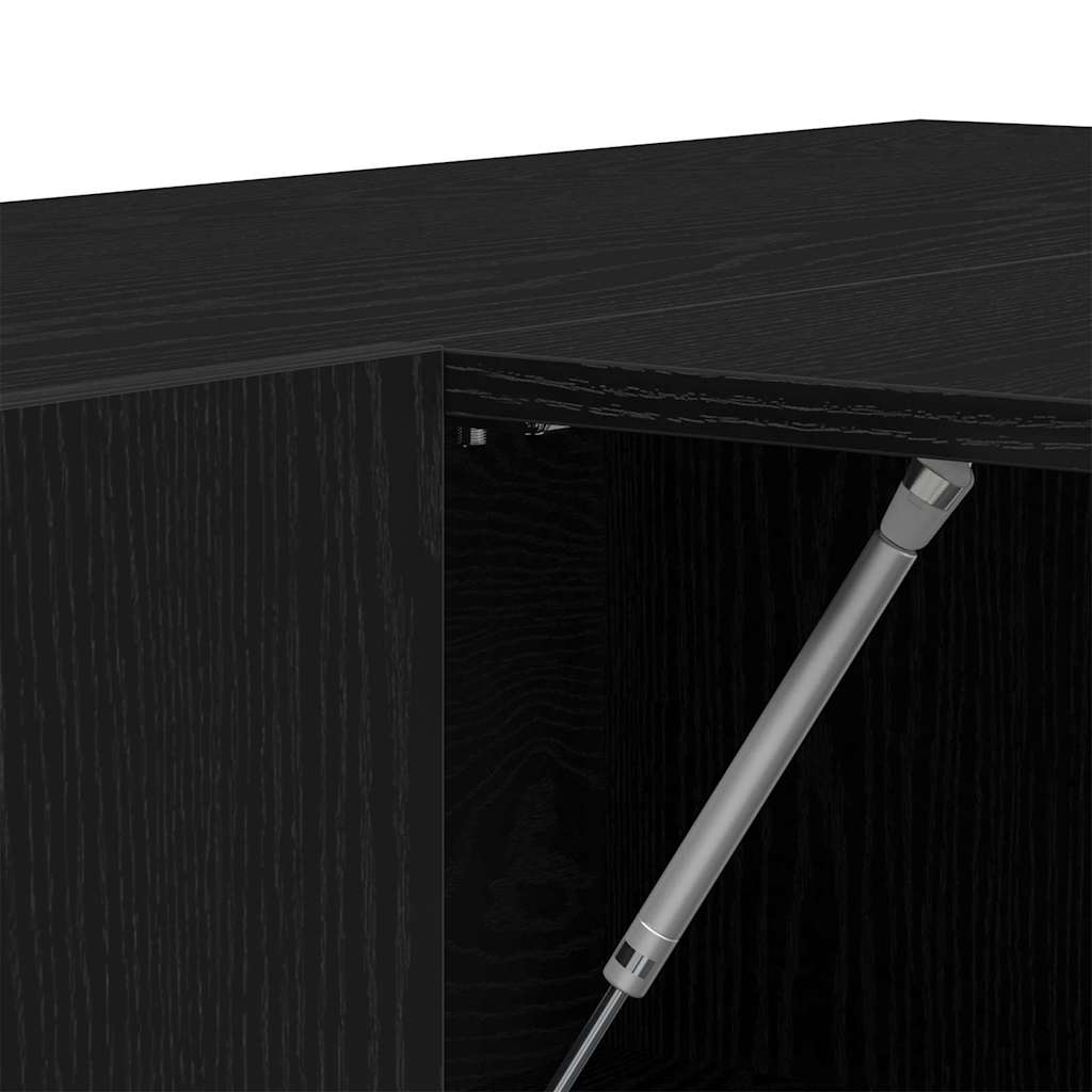 Hallway Cabinet Black Oak 97.5 x 37 x 99 cm