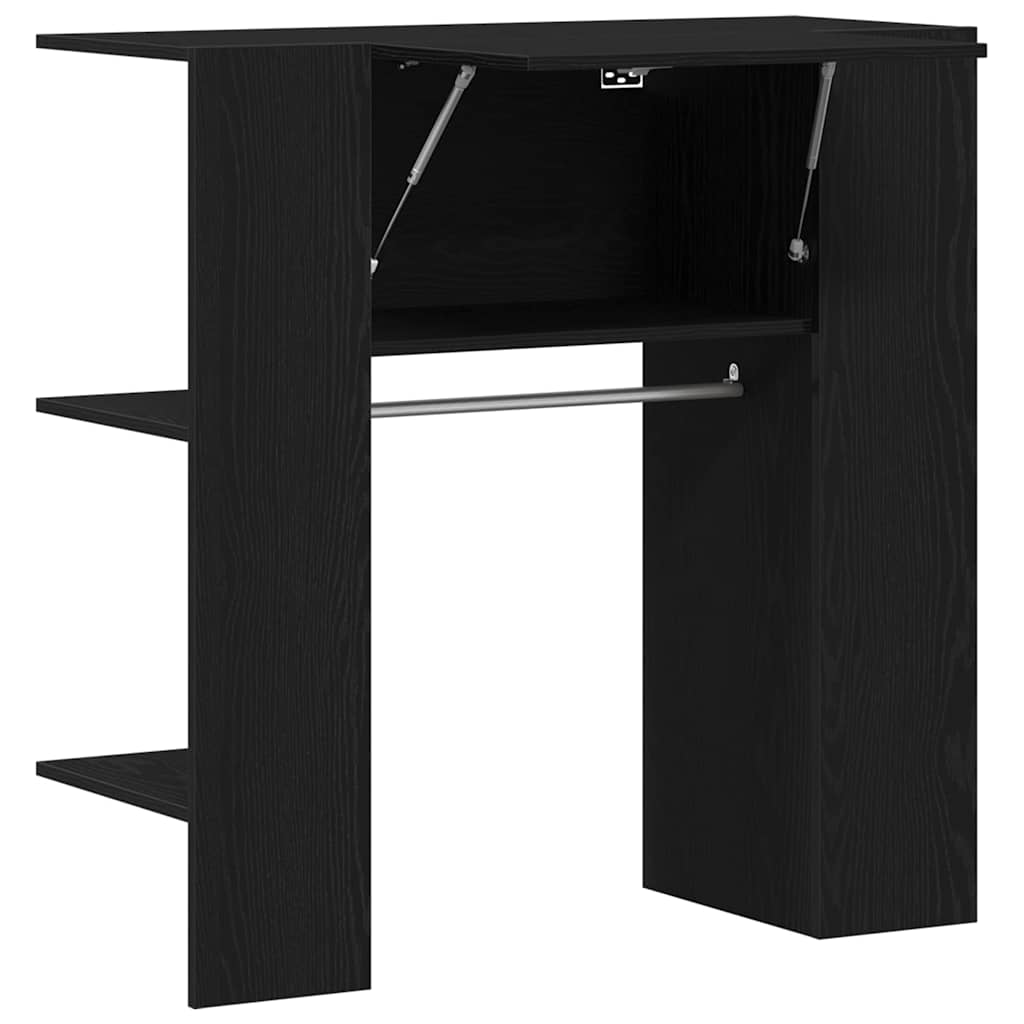 Hallway Cabinet Black Oak 97.5 x 37 x 99 cm