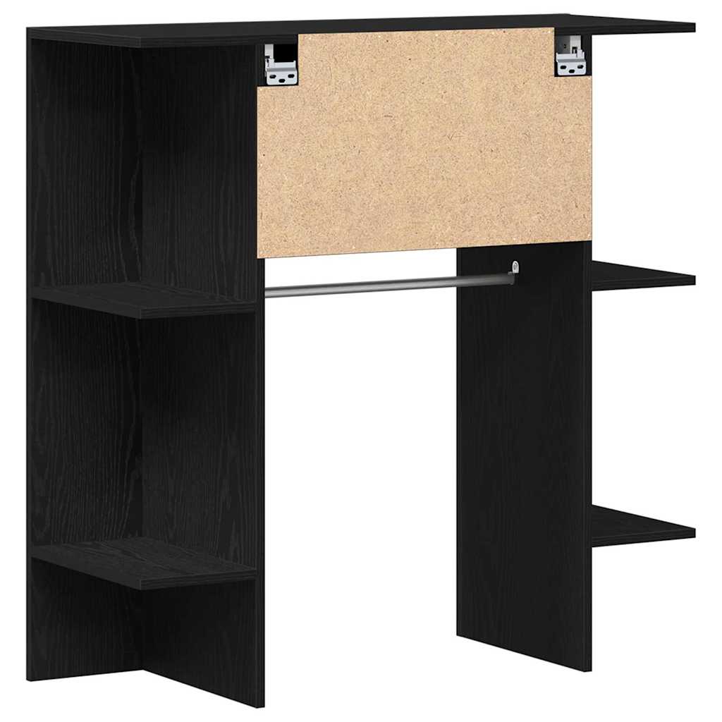 Hallway Cabinet Black Oak 97.5 x 37 x 99 cm