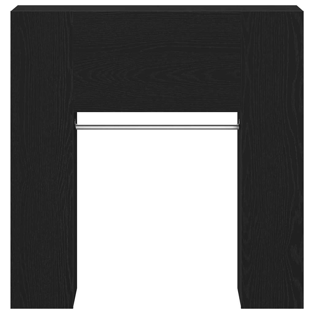 Hallway Cabinet Black Oak 97.5 x 37 x 99 cm