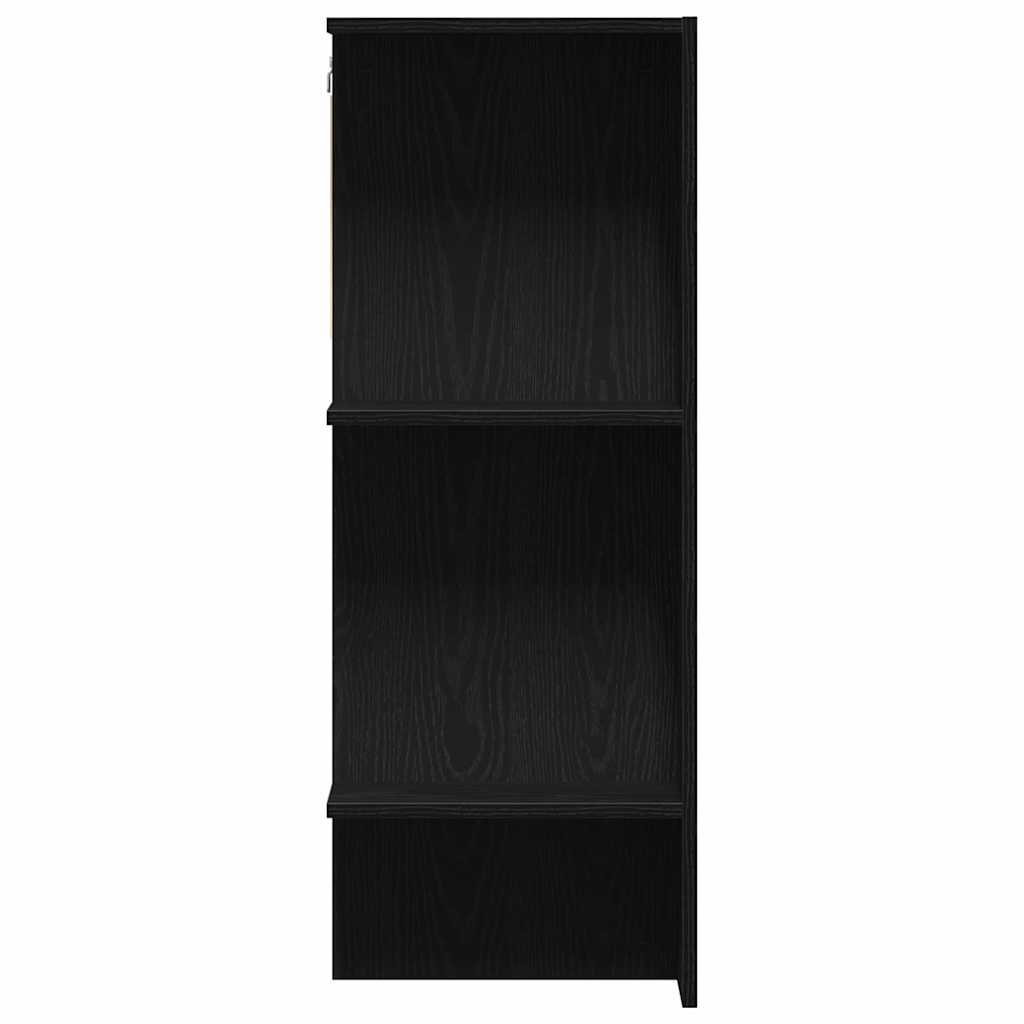 Hallway Cabinet Black Oak 97.5 x 37 x 99 cm