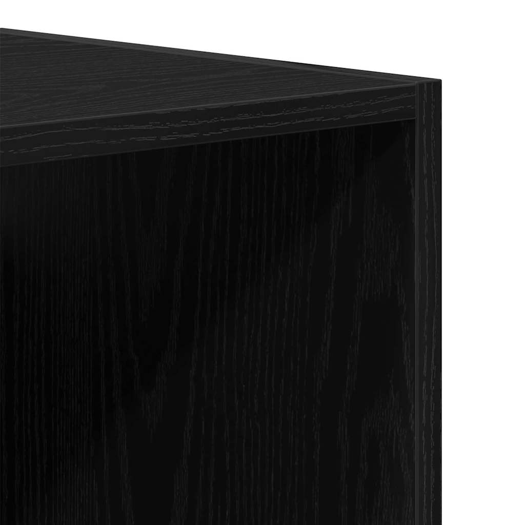 Kumodes bufete Melns ozols 69,5 x 32,5 x 90 cm