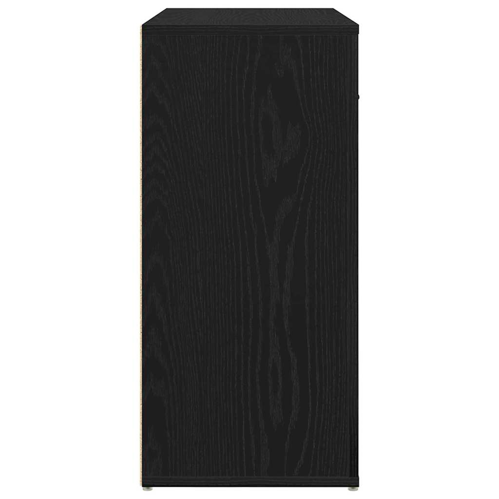 Kabalas Juodas ąžuolas 80 x 33 x 70 cm Apdirbta mediena