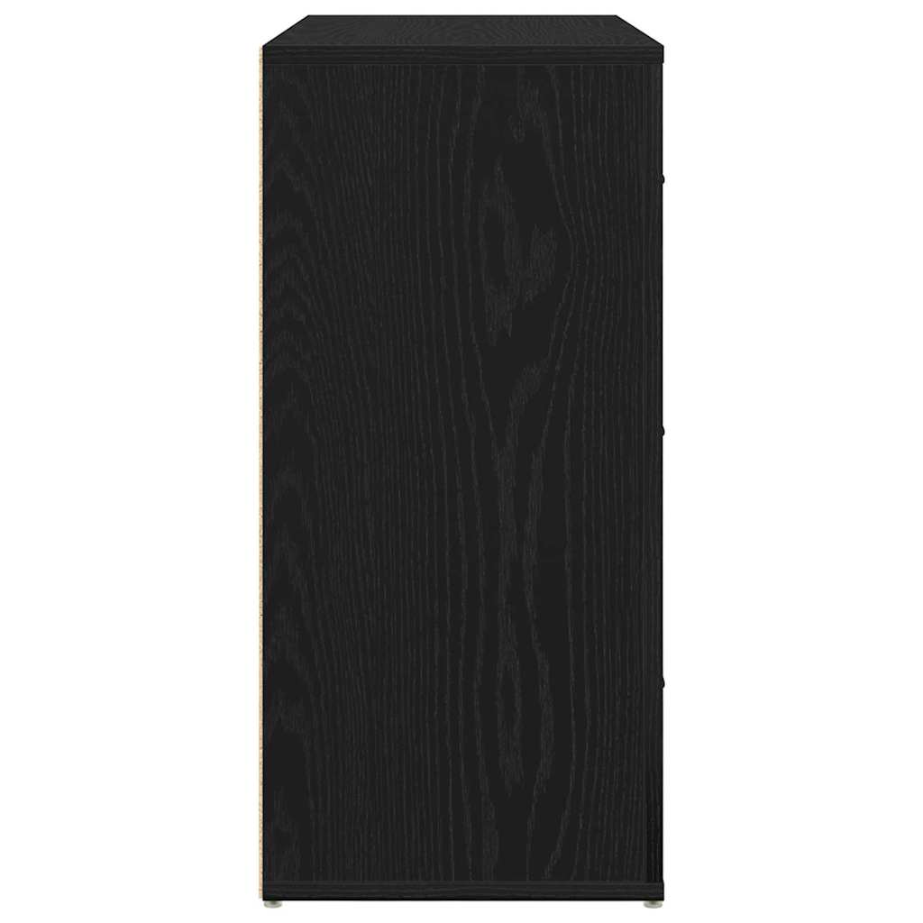 Kabalas Juodas ąžuolas 80 x 33 x 70 cm Apdirbta mediena