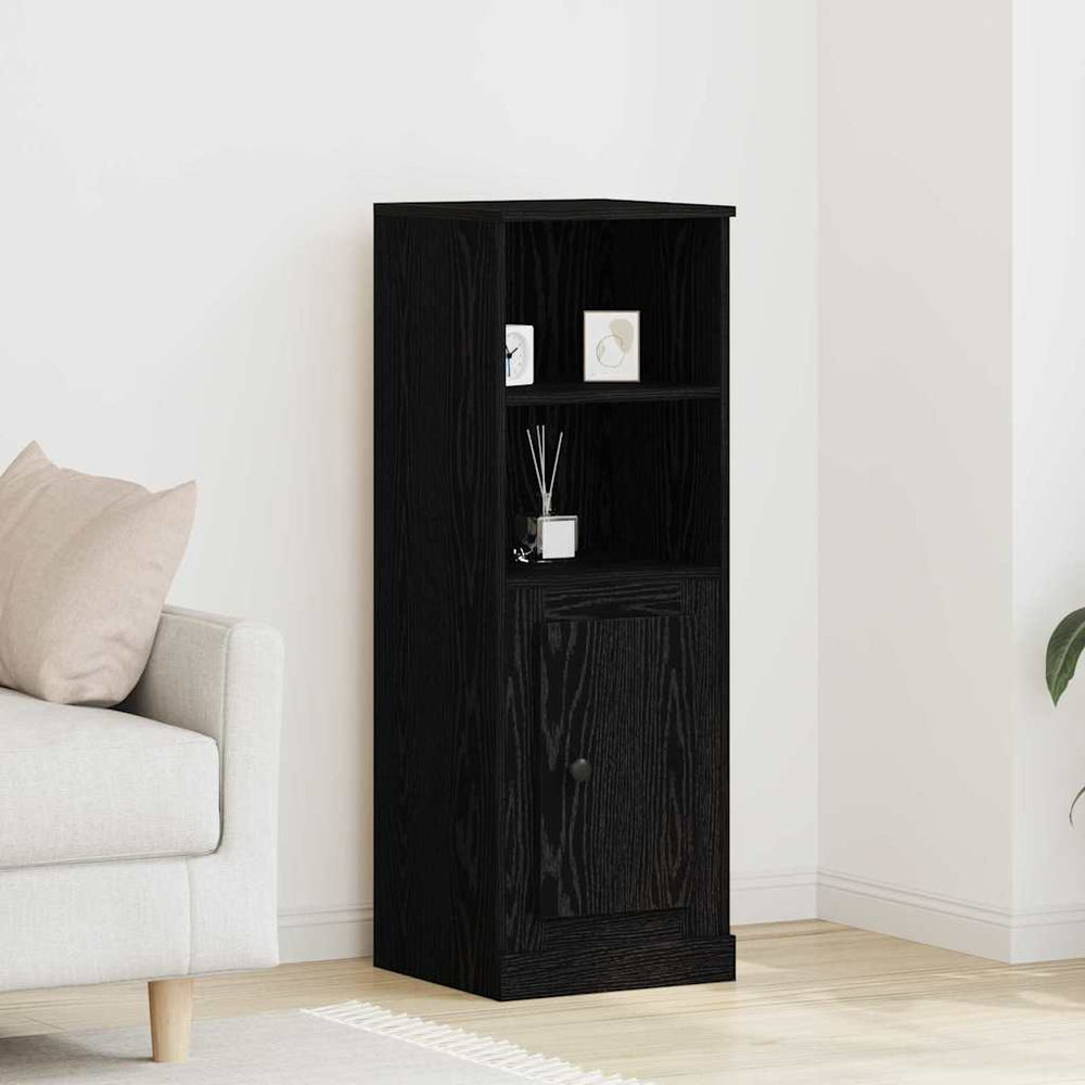 Tall table Black oak 36 x 35.5 x 103.5 cm