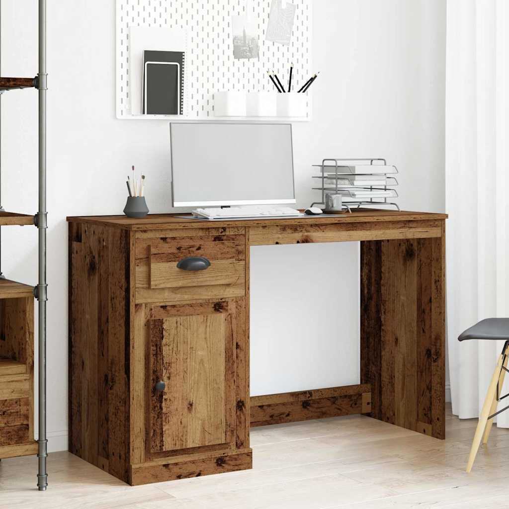 Table Antique wood 50 x 115 x 75 cm Treated wood