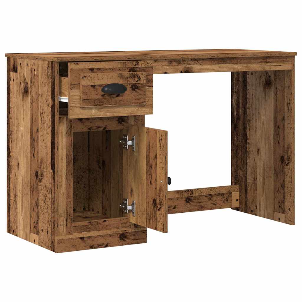 Table Antique wood 50 x 115 x 75 cm Treated wood