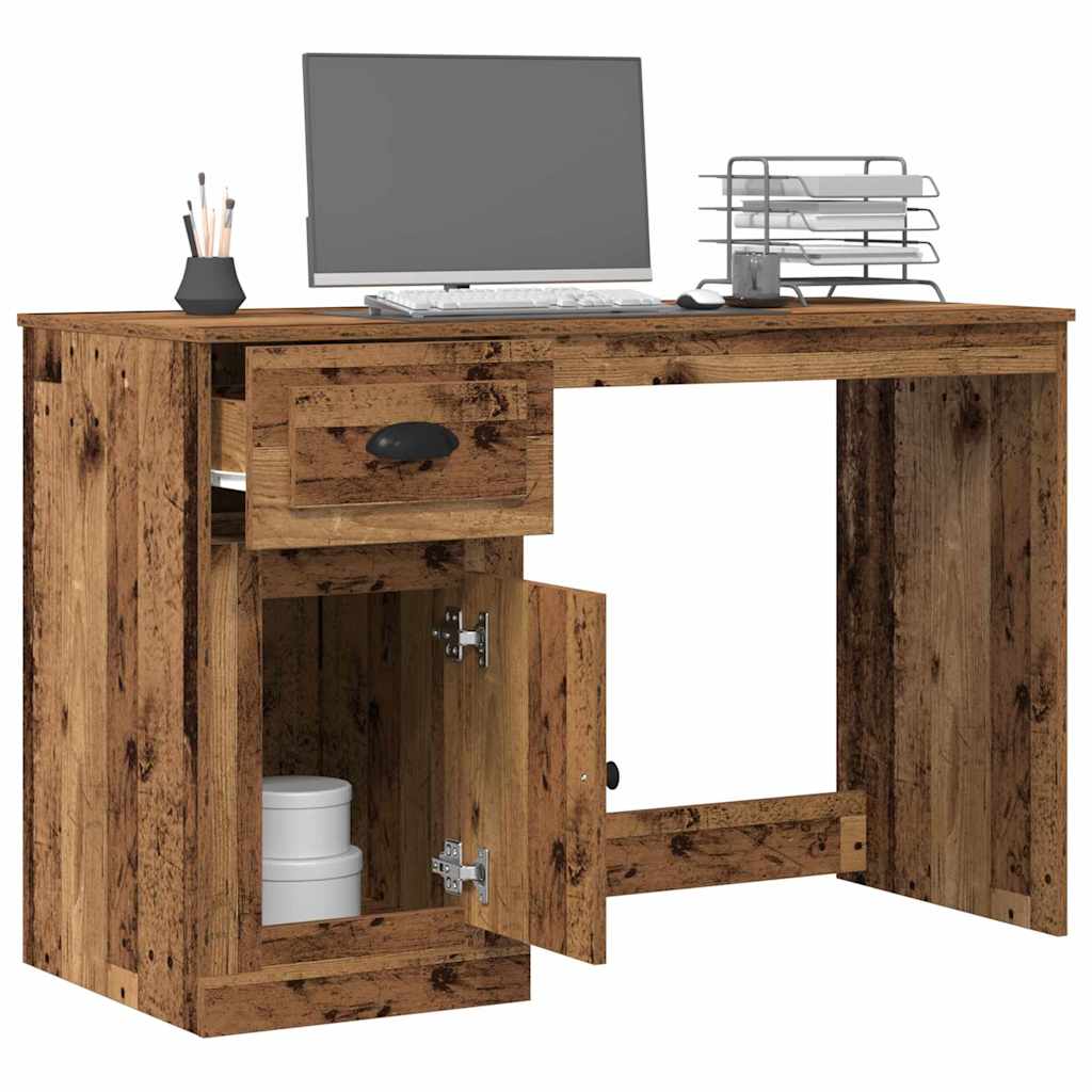 Table Antique wood 50 x 115 x 75 cm Treated wood