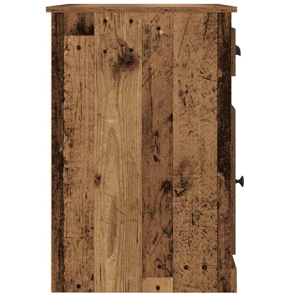 Table Antique wood 50 x 115 x 75 cm Treated wood