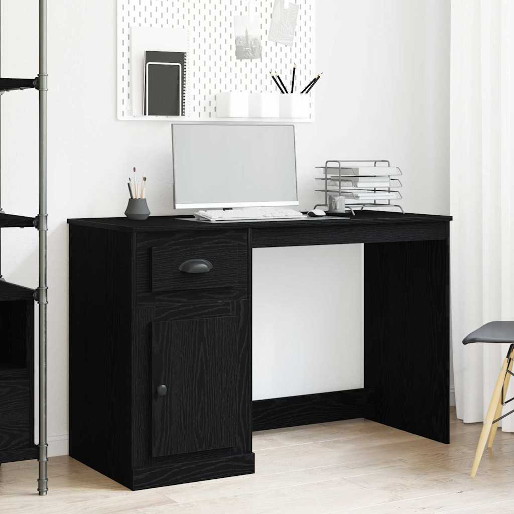 Table Black oak 50 x 115 x 75 cm Engineered wood
