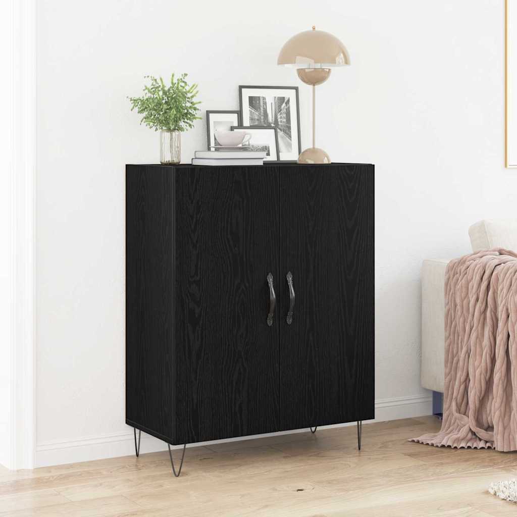Kabala Black Oak 69.5 x 34 x 90 cm Engineered Wood