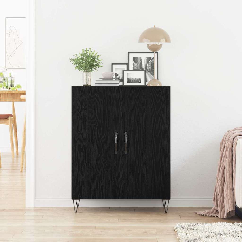 Kabala Black Oak 69.5 x 34 x 90 cm Engineered Wood