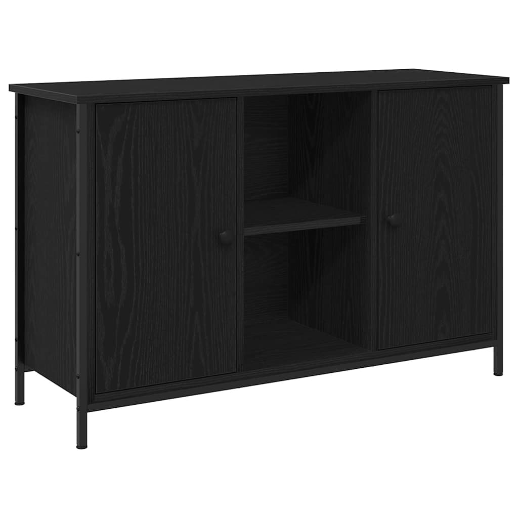 Televizoriaus spintelė juoda ąžuolo 101 x 35 x 65 cm