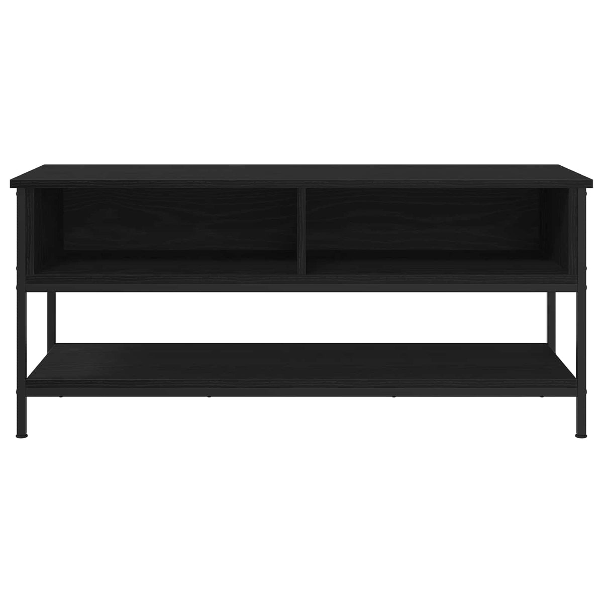 Televizoriaus spintelė juoda ąžuolo 100 x 35 x 45 cm