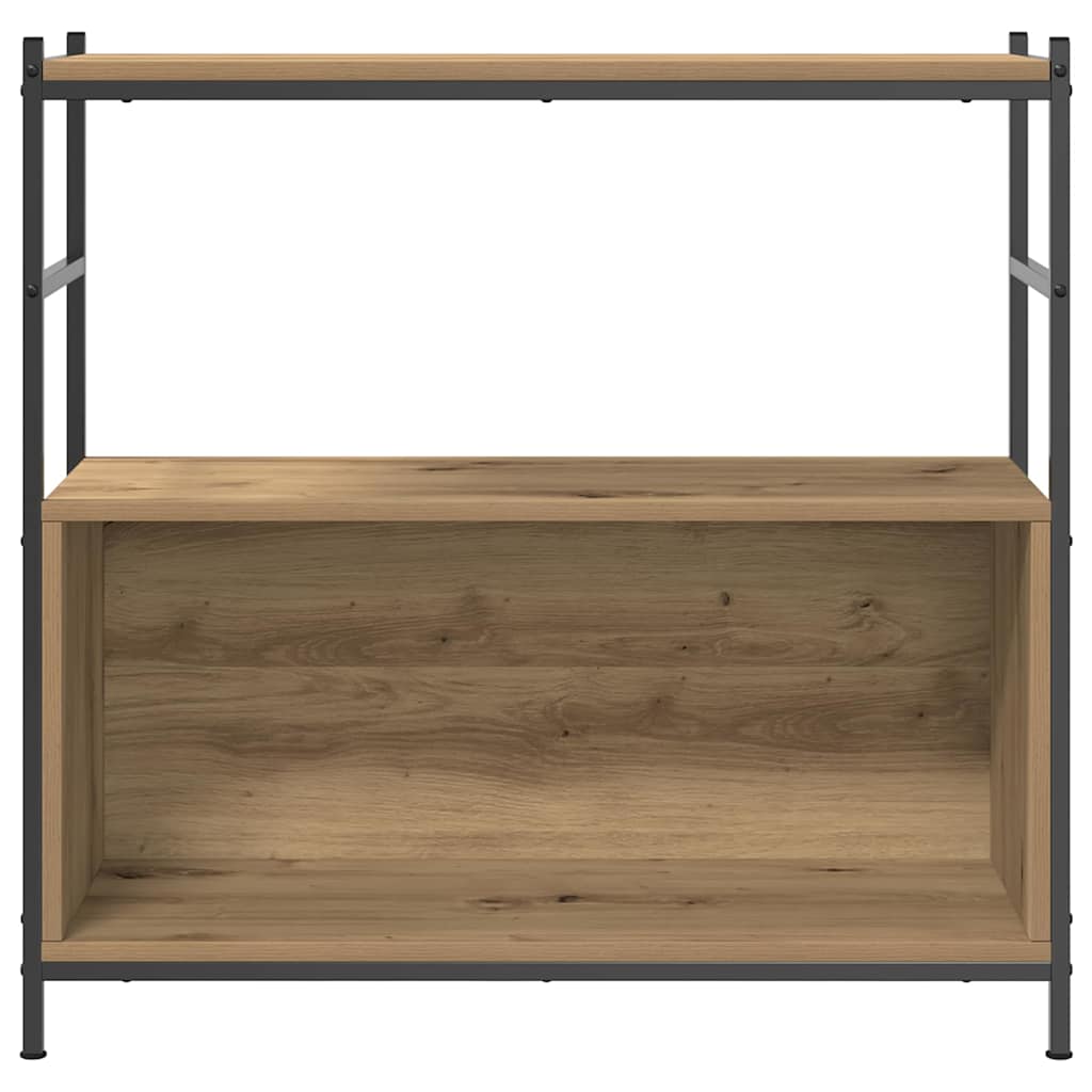 Grāmatu plaukts no artizāna ozola, 80 x 30 x 78,5 cm