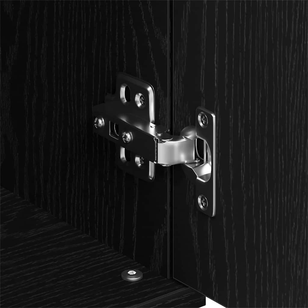 Kabala black oak 101.5 x 35 x 70 cm Engineered wood