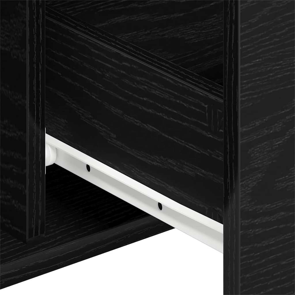 Kabala black oak 101.5 x 35 x 70 cm Engineered wood