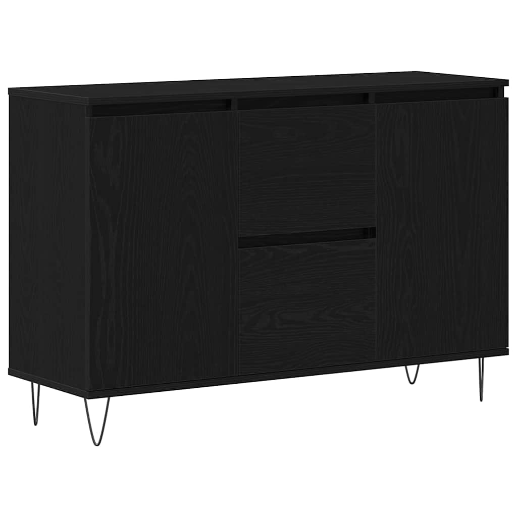 Kabala black oak 101.5 x 35 x 70 cm Engineered wood