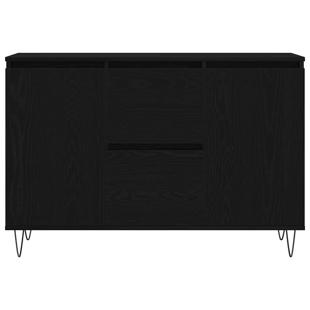 Kabala black oak 101.5 x 35 x 70 cm Engineered wood