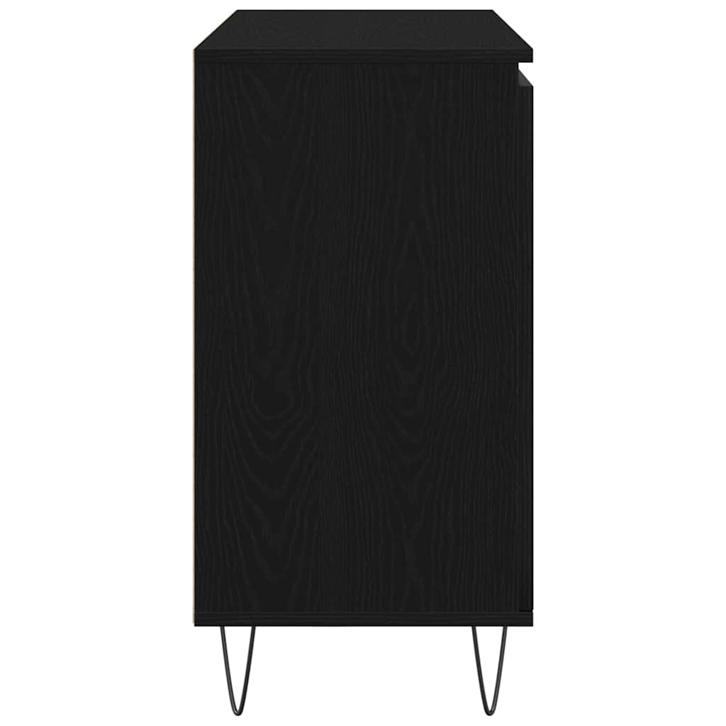 Kabala black oak 101.5 x 35 x 70 cm Engineered wood