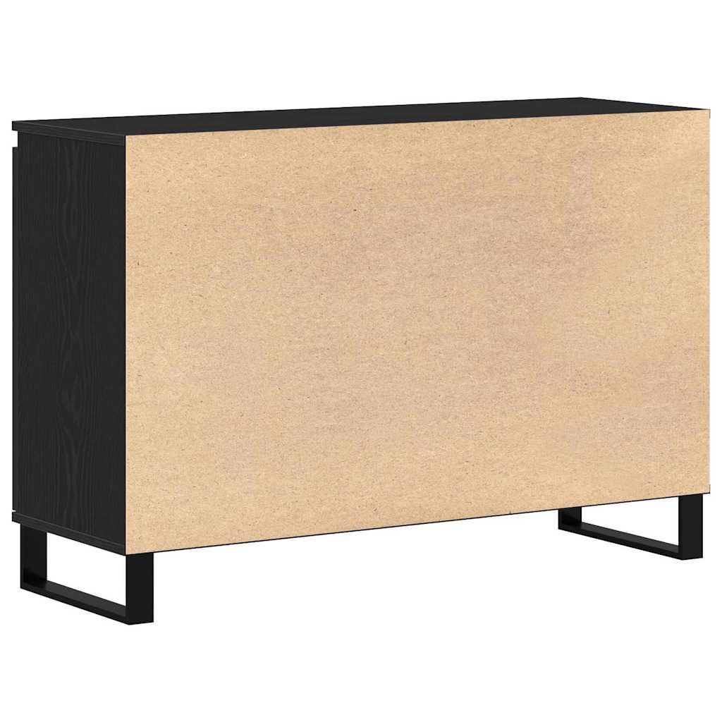 Kabinets melns ozols 101,5 x 35 x 70 cm Apstrādāta koksne