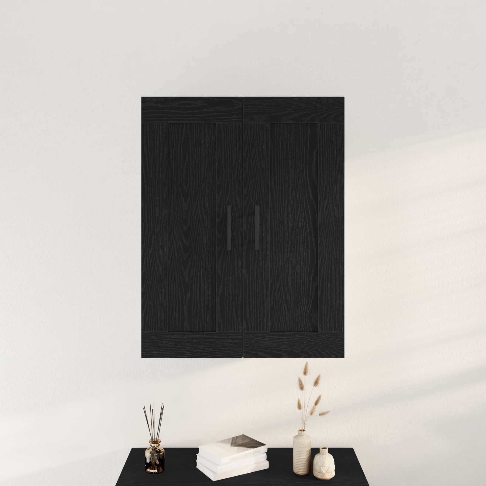 Prikabinama spinta Juodas ąžuolas 69,5 x 34 x 90 cm