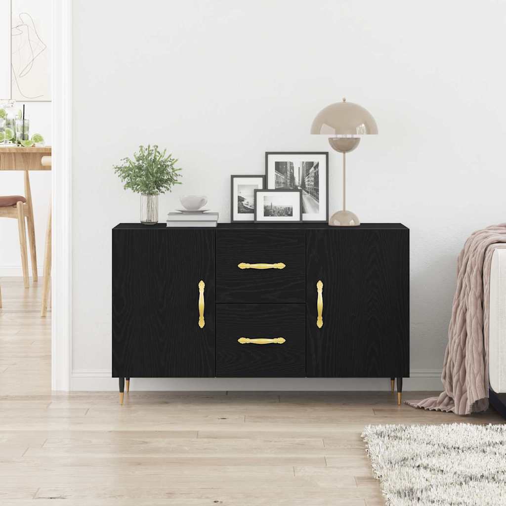 Kabalas juoda ąžuolo 100 x 36 x 60 cm Apdirbta mediena