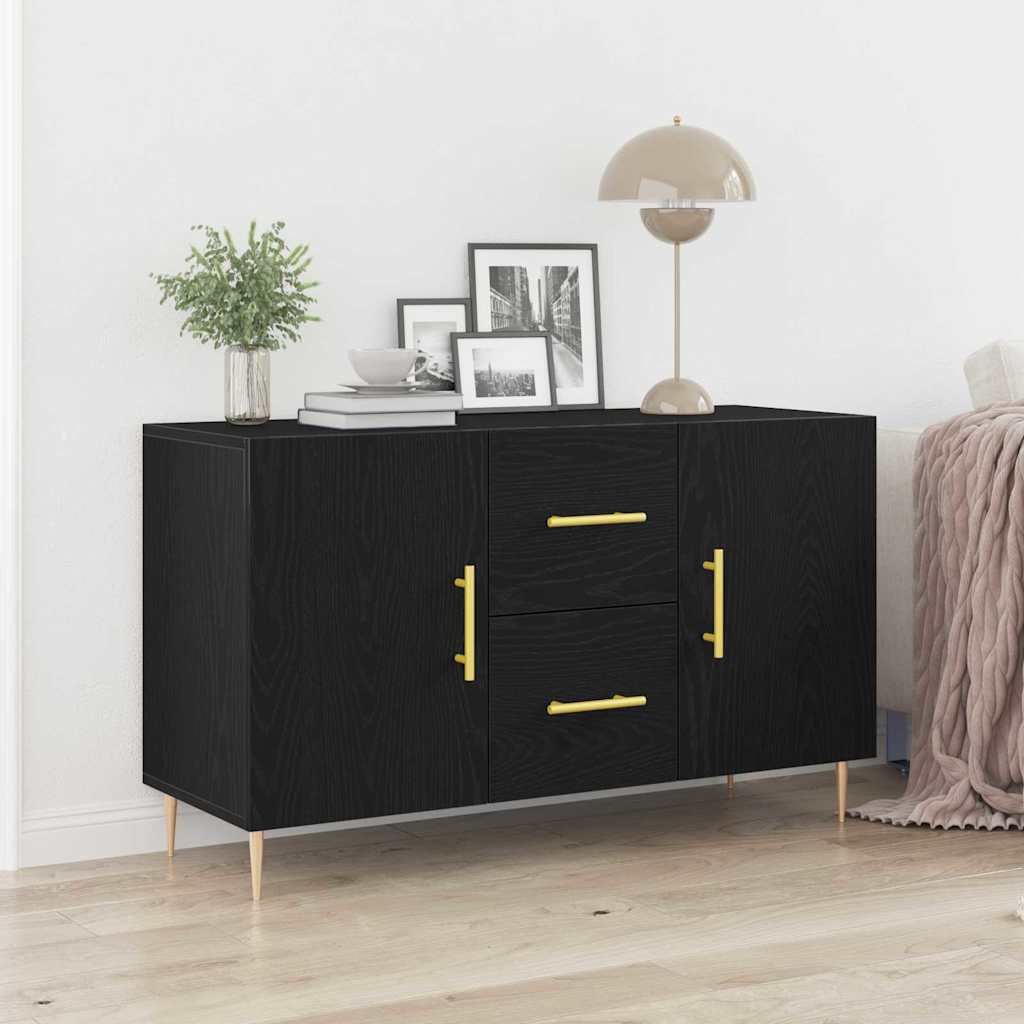 Kabalas juoda ąžuolo 100 x 36 x 60 cm Apdirbta mediena