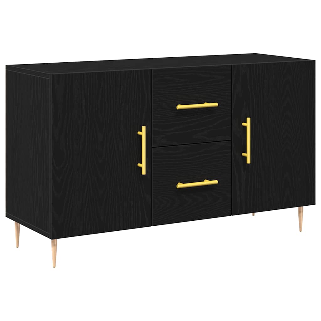 Kabalas juoda ąžuolo 100 x 36 x 60 cm Apdirbta mediena