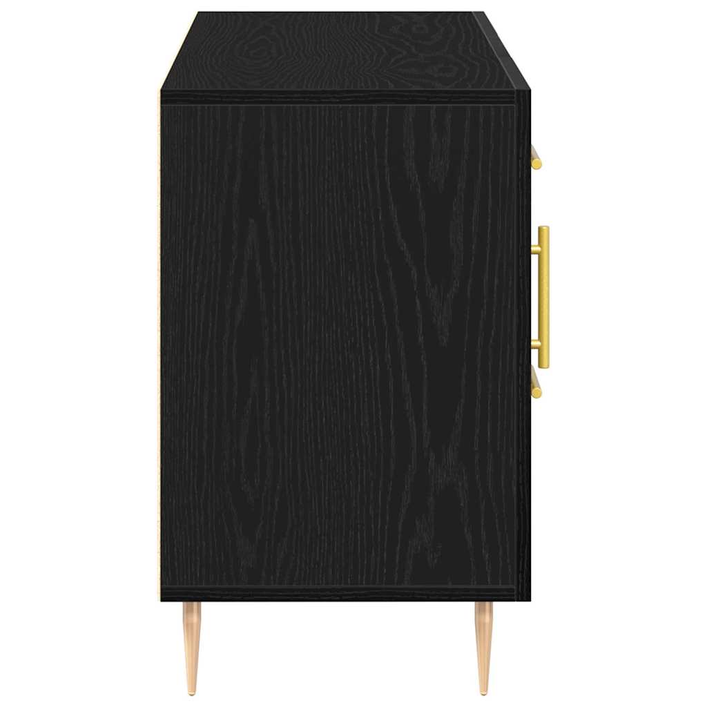 Kabalas juoda ąžuolo 100 x 36 x 60 cm Apdirbta mediena