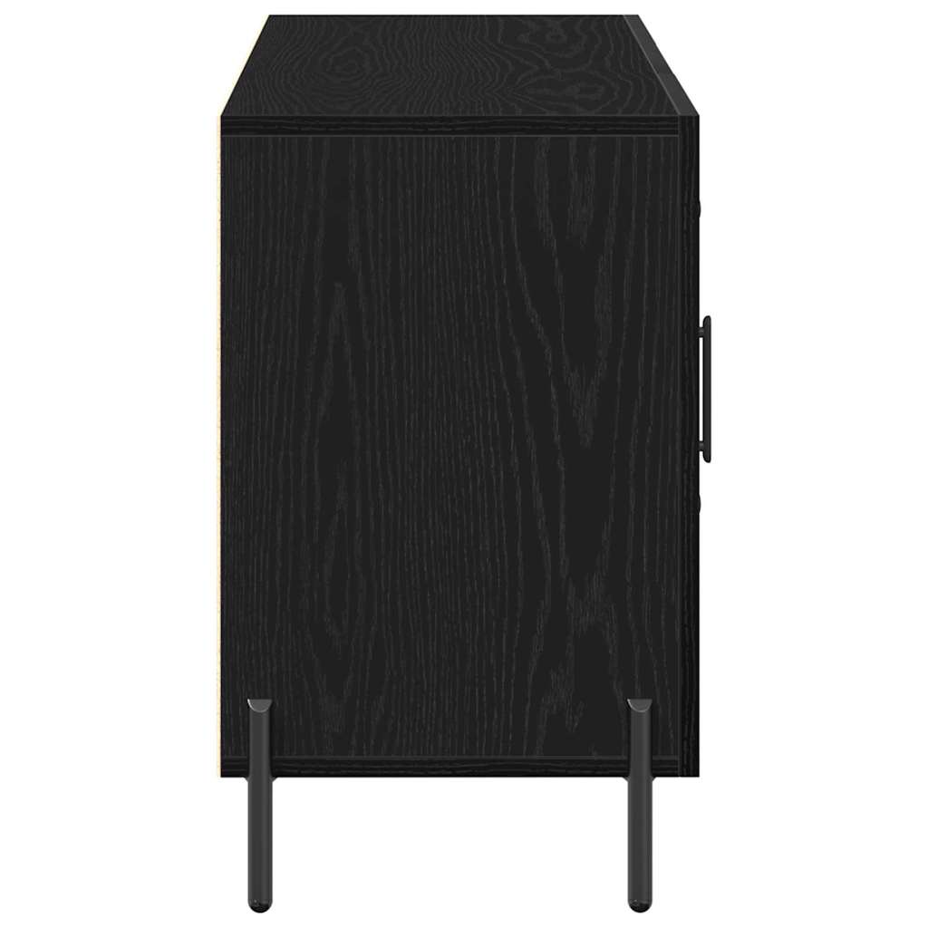 Kabalas juoda ąžuolo 100 x 36 x 60 cm Apdirbta mediena