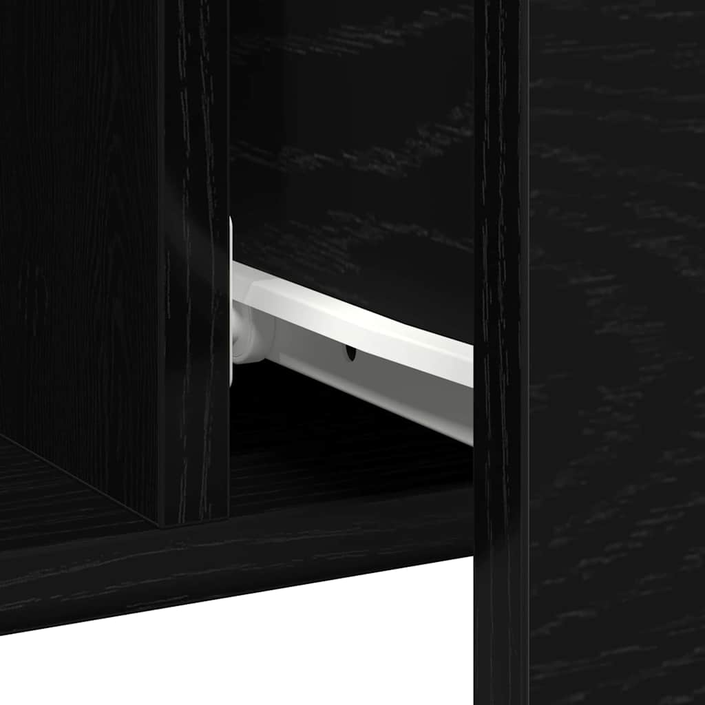 Kabalas black oak 100 x 36 x 60 cm Engineered wood