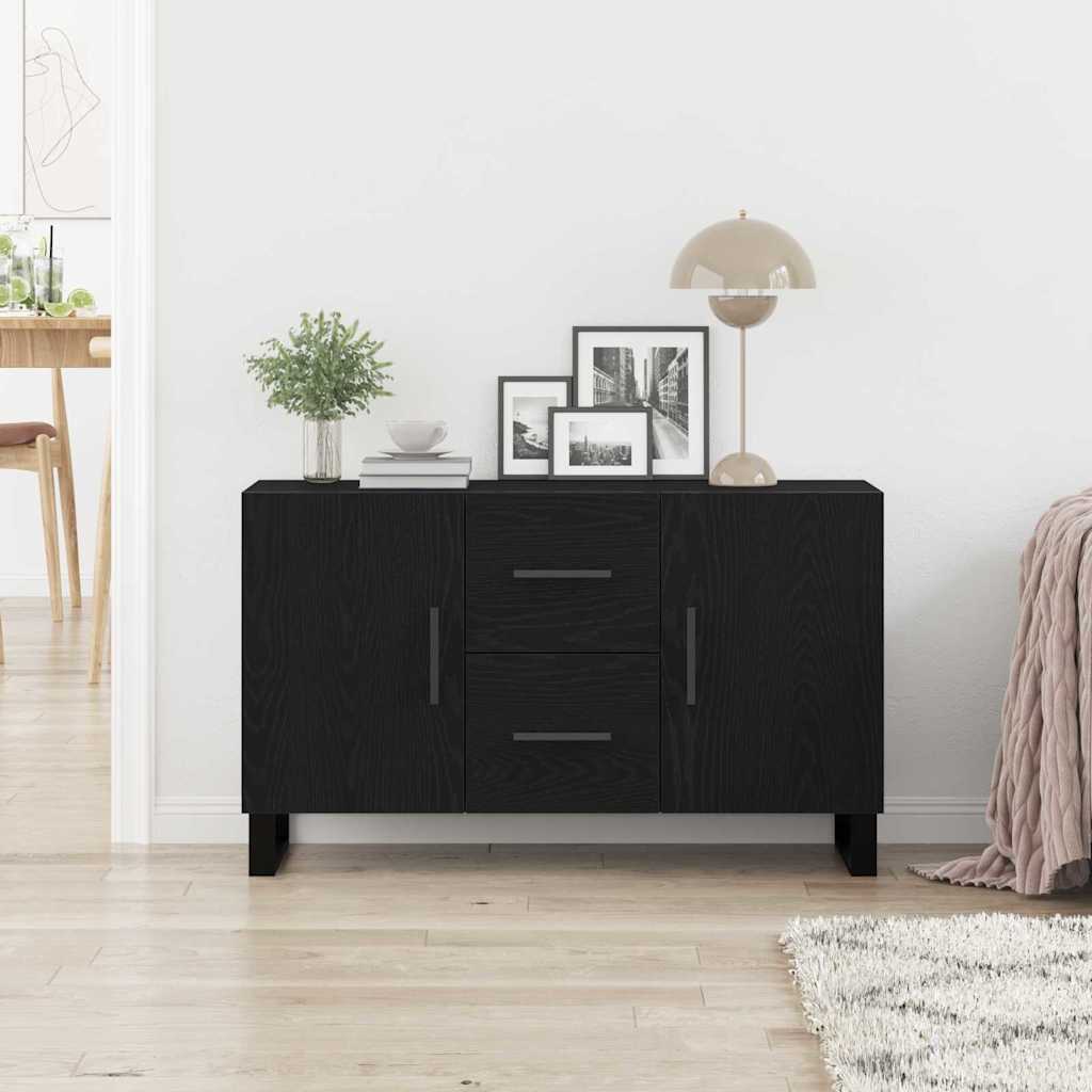 Kabalas juoda ąžuolo 100 x 36 x 60 cm Apdirbta mediena
