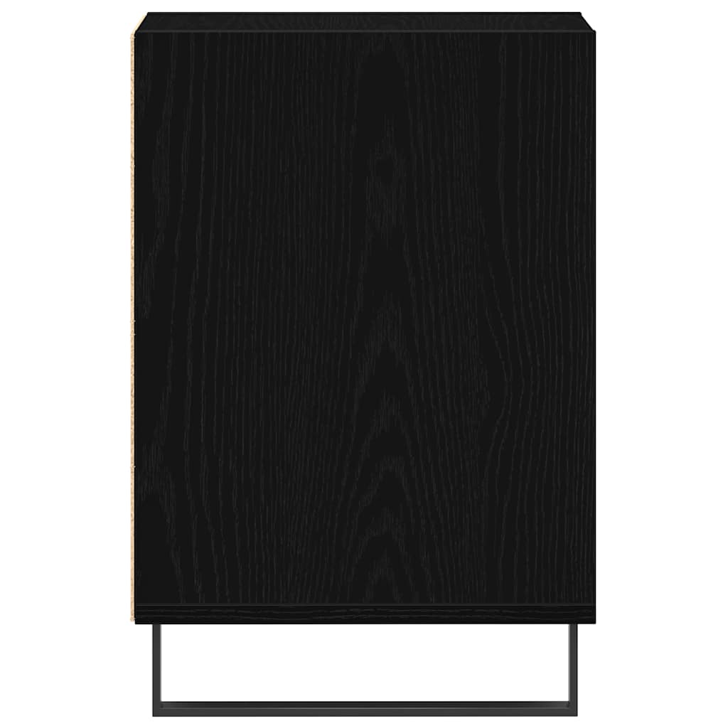 TV spintelių komplektas Juodas ąžuolas 100 x 35 x 55 cm