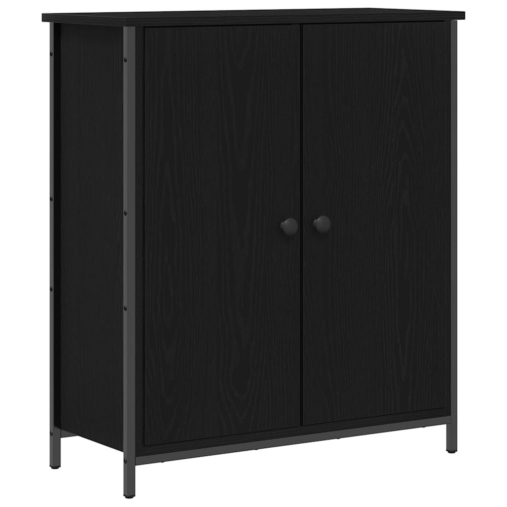 Kabalas juoda ąžuolo 70 x 30 x 80 cm Apdirbta mediena