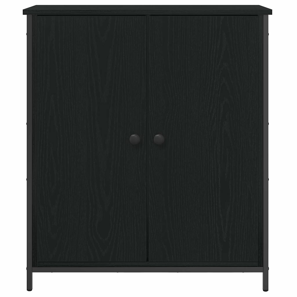 Kabalas juoda ąžuolo 70 x 30 x 80 cm Apdirbta mediena