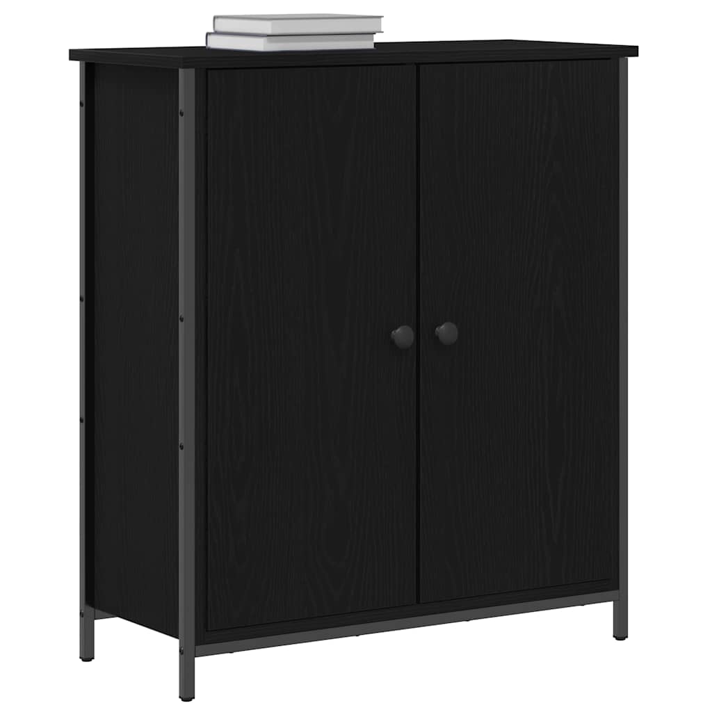 Kabalas juoda ąžuolo 70 x 30 x 80 cm Apdirbta mediena