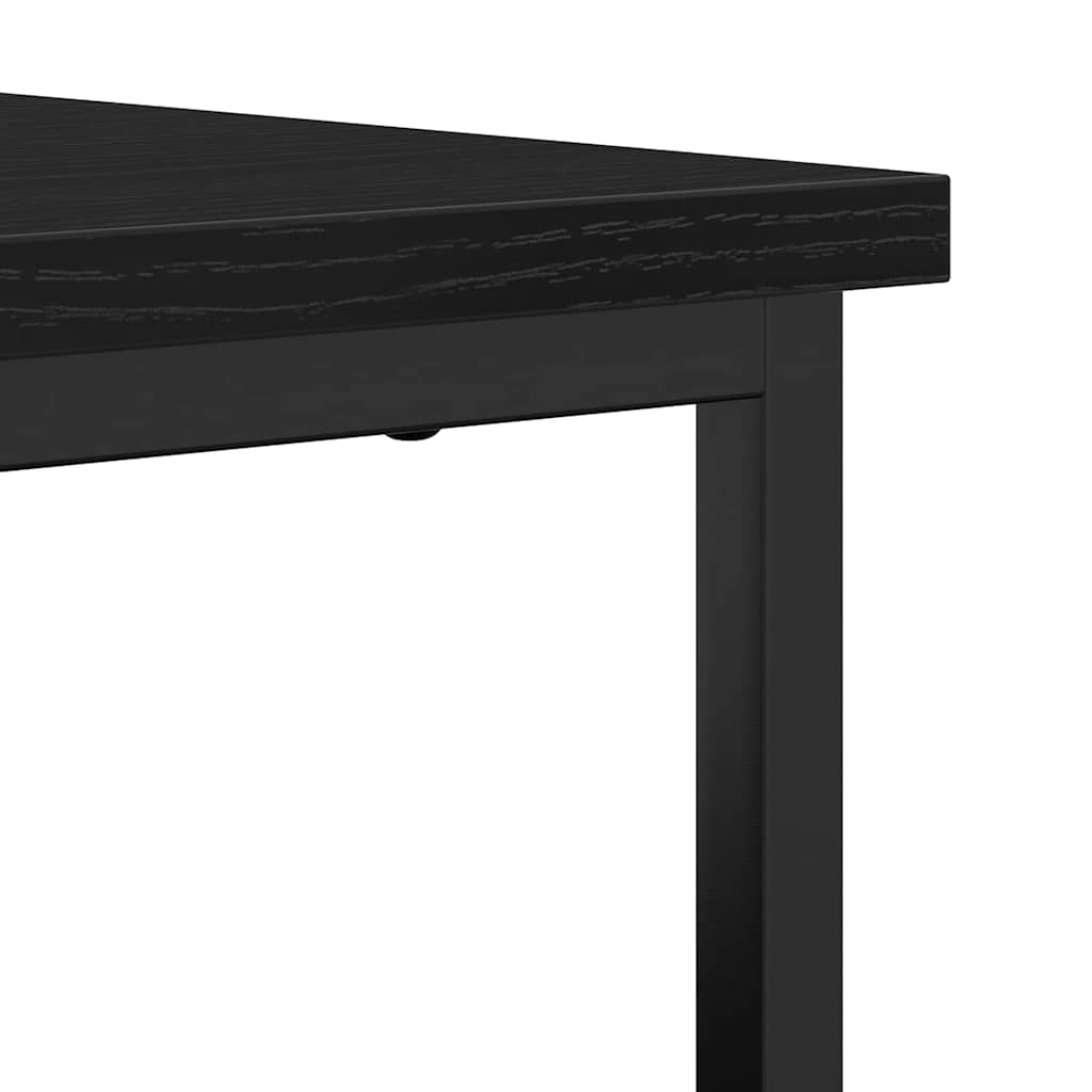 Kabalas juoda ąžuolo 100 x 35 x 80 cm Apdirbta mediena