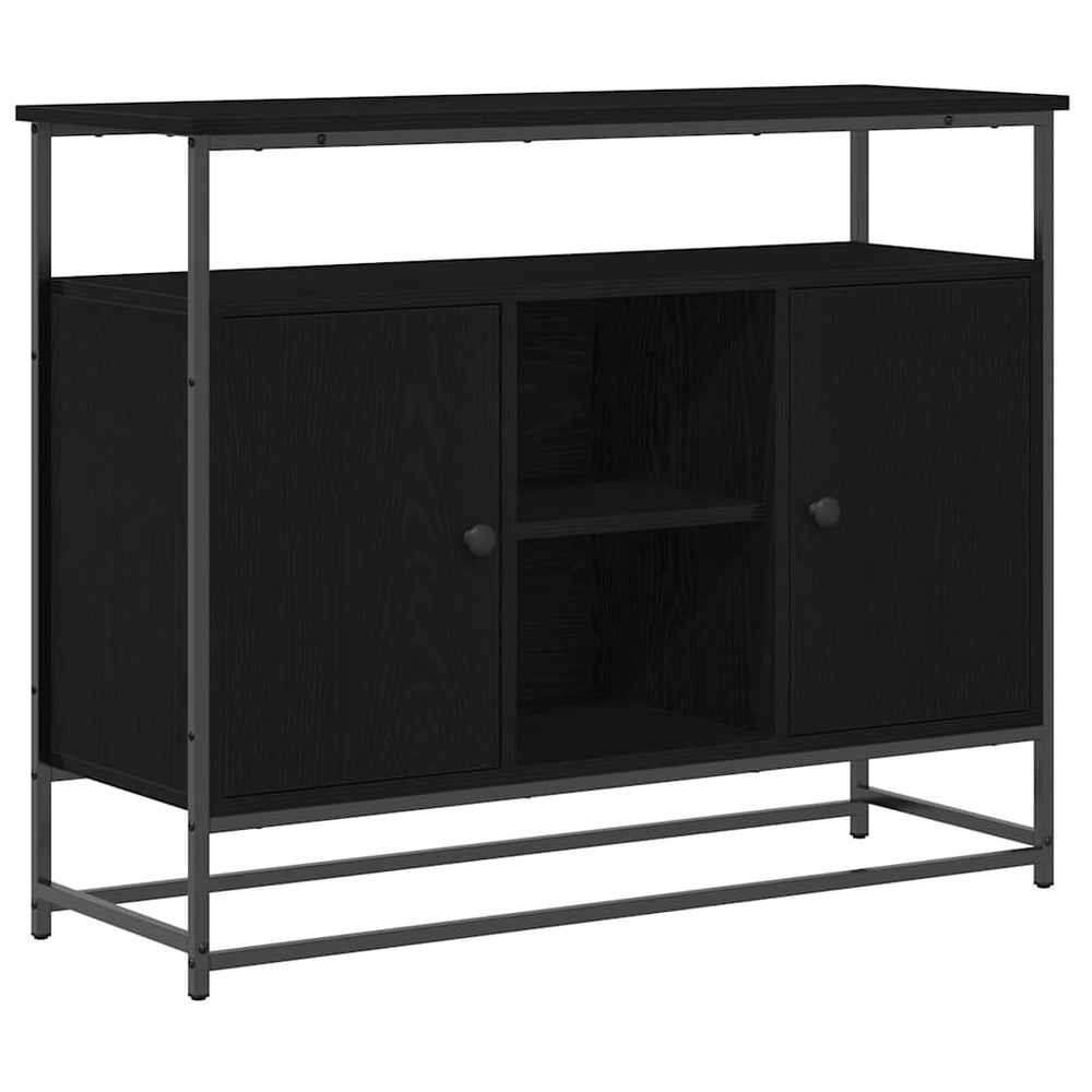 Kabalas juoda ąžuolo 100 x 35 x 80 cm Apdirbta mediena
