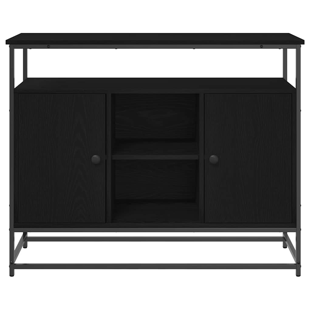 Kabalas juoda ąžuolo 100 x 35 x 80 cm Apdirbta mediena